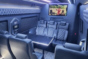 Quincy Sprinter Van Interior
