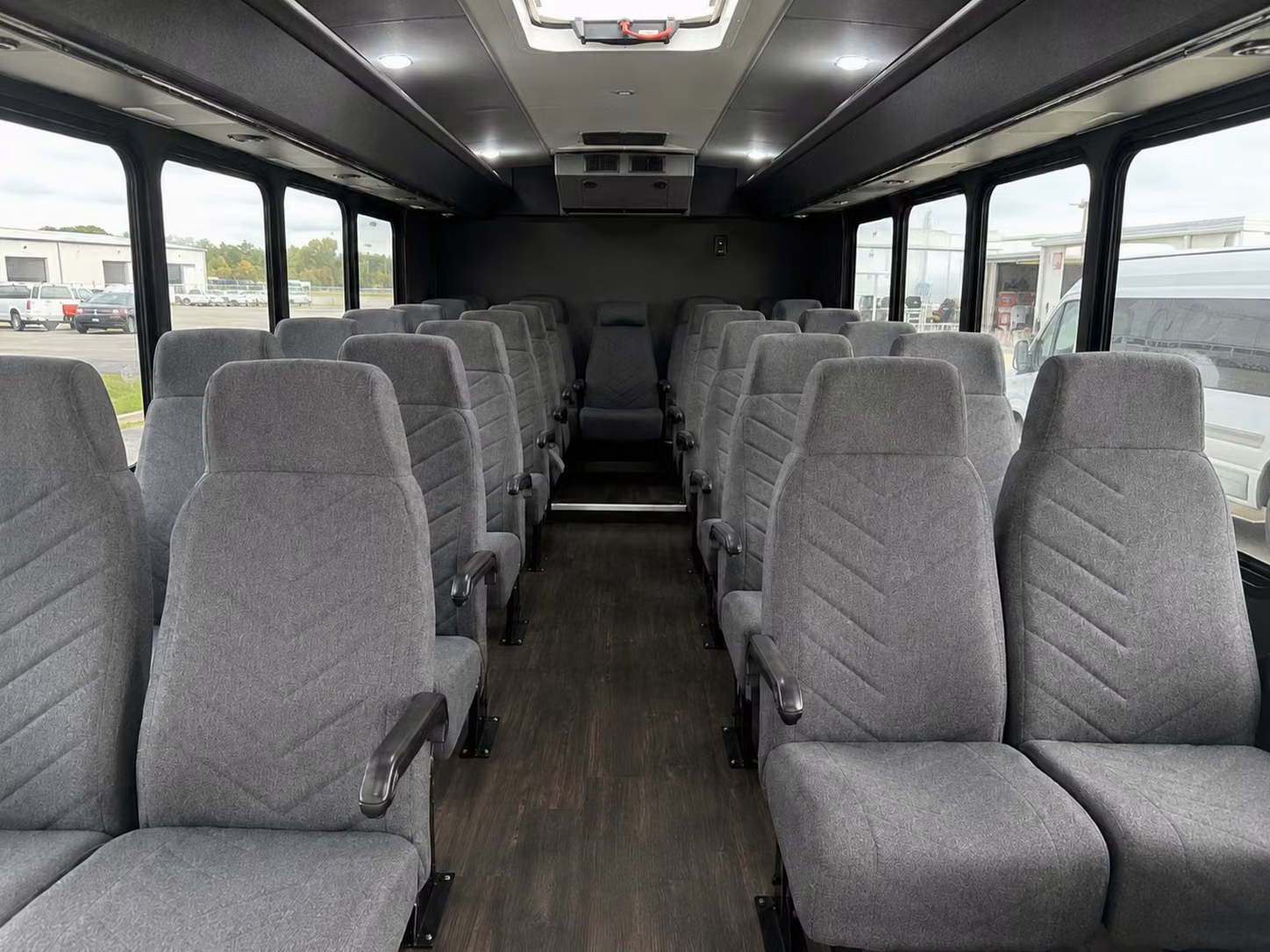 18 passenger minibus inside