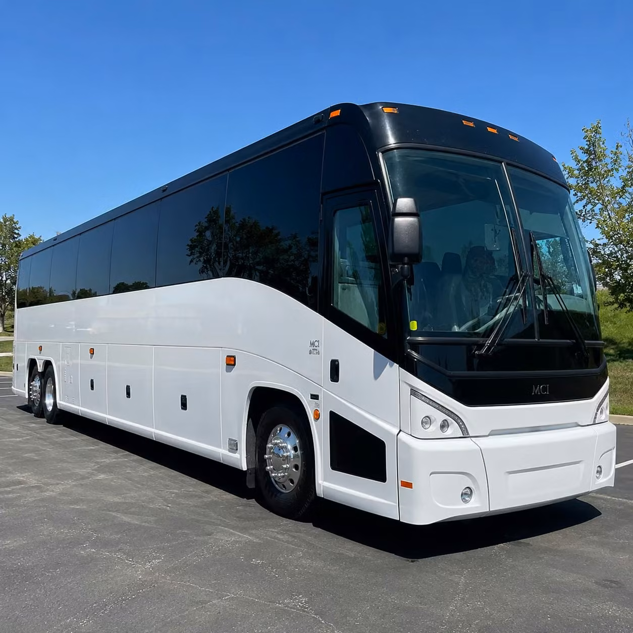 56 passenger charter bus