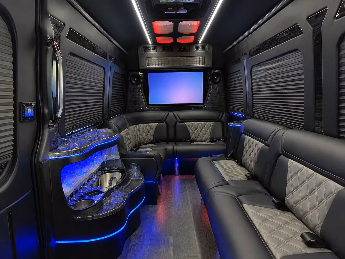 sprinter limousine inside
