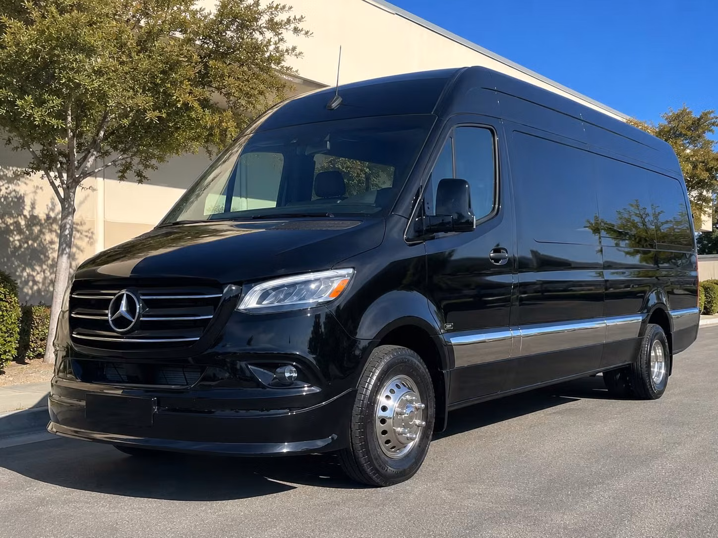 sprinter van with driver